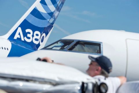 Airbus denkt offen über die Zukunft des A380 nach. Foto: Airbus