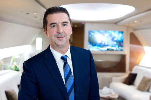 Benoit Defforge, Managing Director von Airbus Corporate Jets (Foto: Airbus)