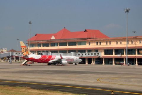 Air India Express - hier eine 737 am Flughafen Cochin - ist eine Tochtergesellschaft von Air India. Foto: Shutterstock