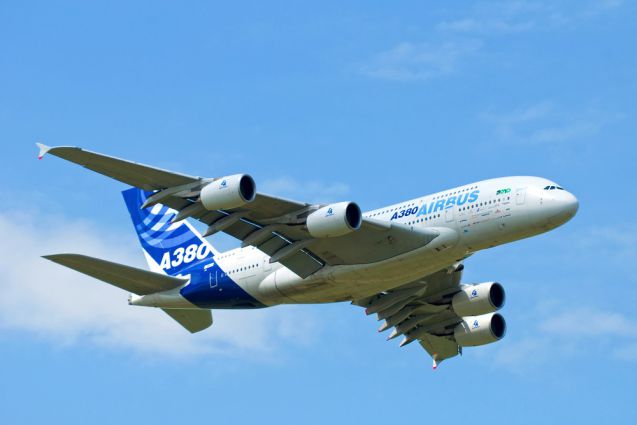 Die Airbusse 380 werden von nun an in Dreden in Stand gehalten. Foto: Shutterstock