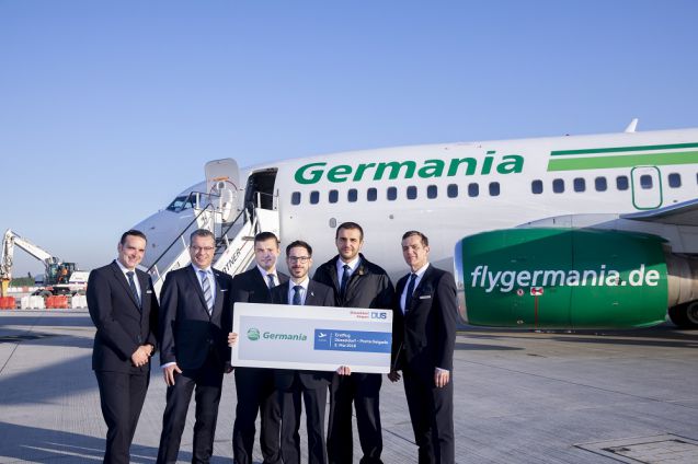 Germania Startet Tourismusprogramm In Dusseldorf Mit Erstflug Auf Die Azoren Aero International