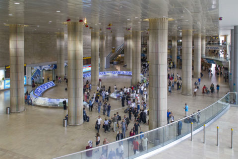 Zahlreiche Airlines mieden heute den Ben Gurion Airport von Tel Aviv. Foto: Shutterstock