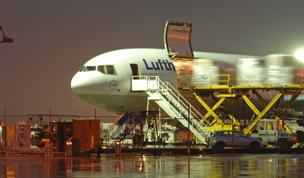 Trotz des angekündigten Pilotenstreiks fällt am Dienstag kein Frachtflug bei Lufthansa-Cargo aus. Foto: LH