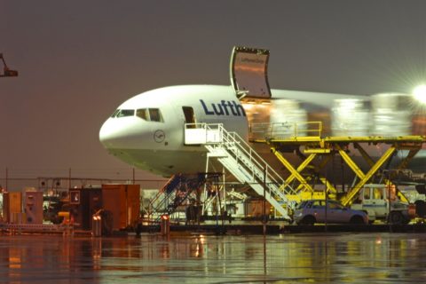 Trotz des angekündigten Pilotenstreiks fällt am Dienstag kein Frachtflug bei Lufthansa-Cargo aus. Foto: LH