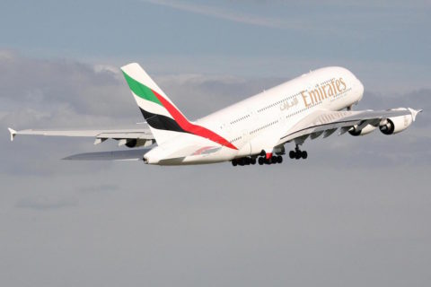 Mit dem Mega-Jet vier Mal täglich von Dubai nach Bangkok. Bild: Emirates