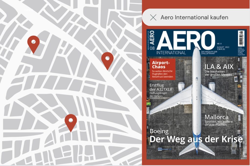 Luftfahrtmagazine Aero International und Luftfahrt online