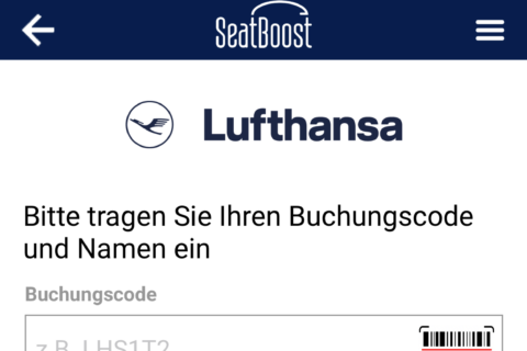 Ein Upgrade in die Business-Class ist nun per App möglich.