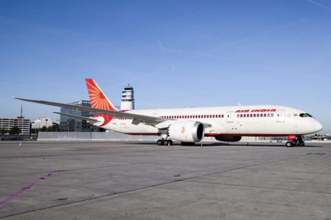 Air India fliegt seit dem 18. Februar von Delhi aus mit Boeing 787-8 wieder Wien an.