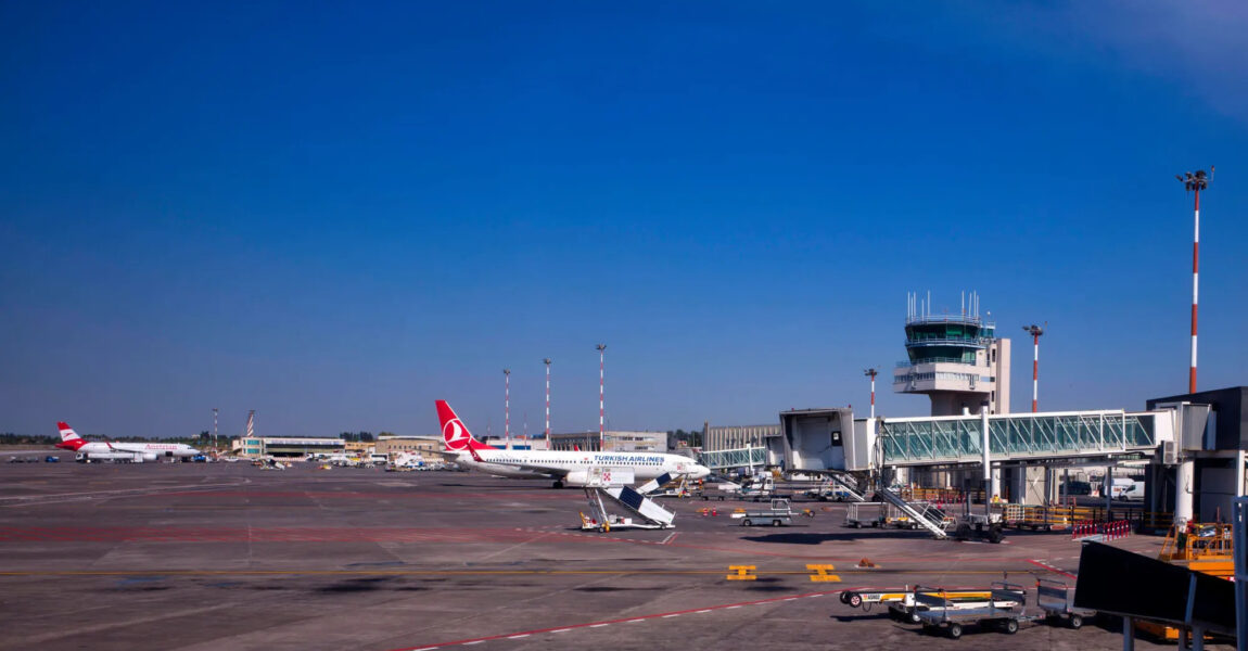 Der Flughafen Catania ist der fünftgrößte Italiens.