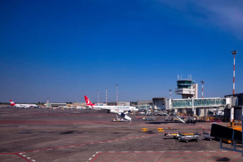 Der Flughafen Catania ist der fünftgrößte Italiens.