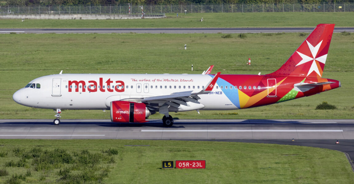 Die finanziell angeschlagene Air Malta wird Ende März den Flugbetrieb einstellen.