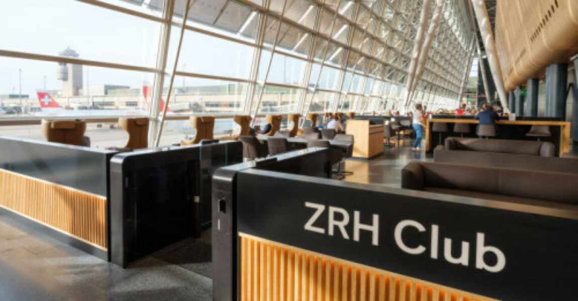 Der ZRH Club befindet sich am Flughafen Zürich im Airside Center.