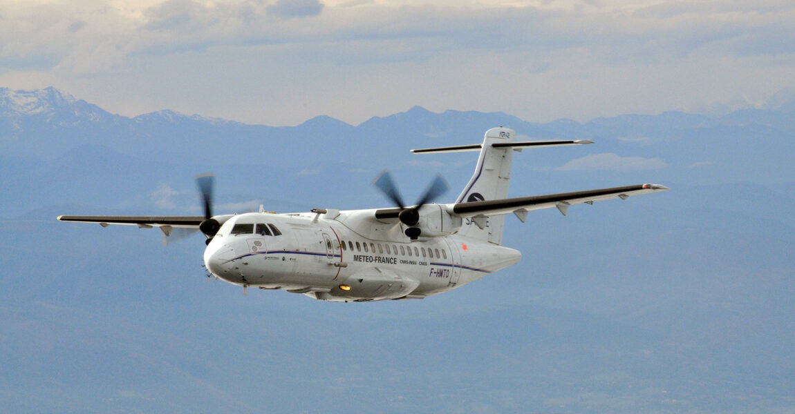 Nach zweijährigen Umbauarbeiten kehrte die ATR 42 SAFIRE an den Himmel zurück.