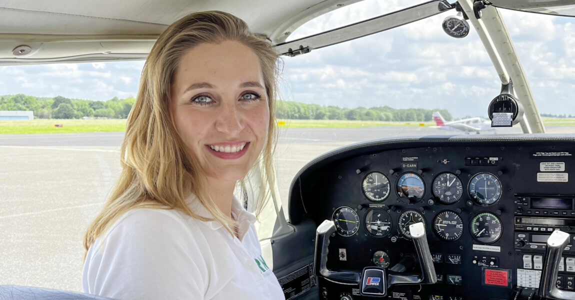 Pilotin Sophia Viktoria Preuß.