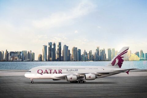 Qatar Airways zählt zu den wenigen A380-Betreiberinnen unter den Airlines weltweit. Im vergangenen Geschäftsjahr konnte der Ladefaktor gesteigert werden.