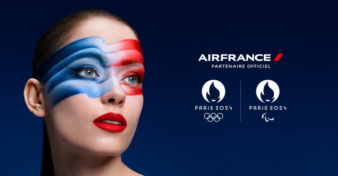 Olympia 2024 in Paris: Air France ist offizieller Airlinepartner.