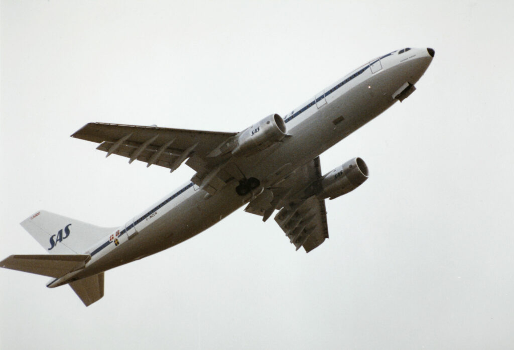 Der erste für SAS bestimmte Airbus A300B2K "Snorre Viking" startete am 28. April 1979 zu seinem Erstflug.