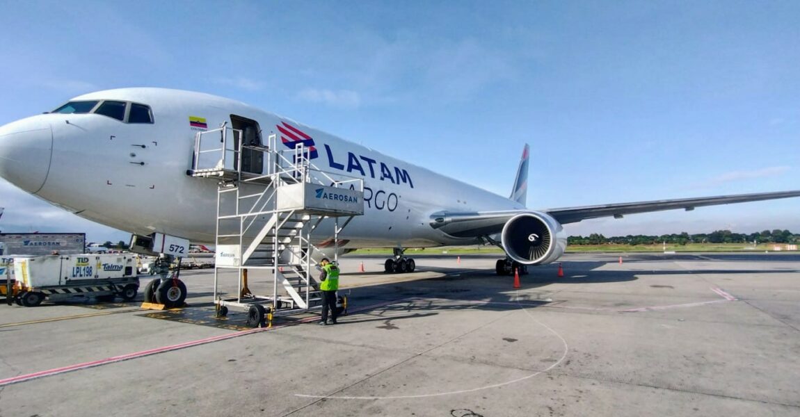 Diese Boeing 767 BCF ist der Neuzugang in der Frachtflotte von Latam.