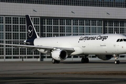 A321P2F von Lufthansa Cityline.