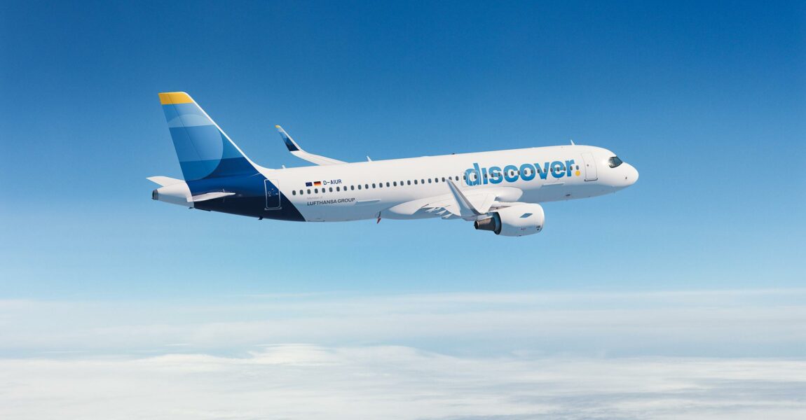 A320 von Discover Airlines.