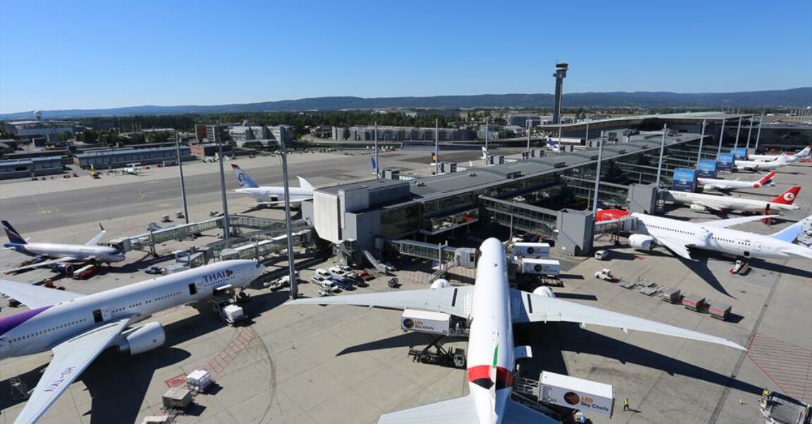 Nummer 1 in Sachen Pünktlichkeit: Der Flughafen Oslo.