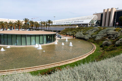 Flughafen Palma de Mallorca.