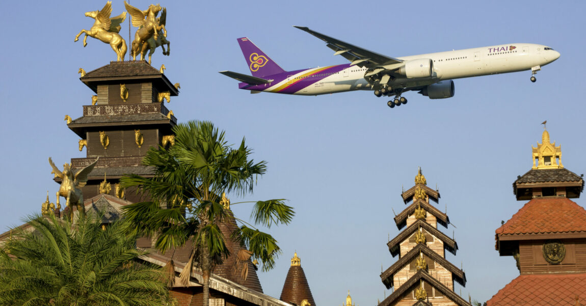 Thai Airways International verbindet inzwi- schen wieder annähernd 60 Ziele mit ihrem Hub in Bangkok.