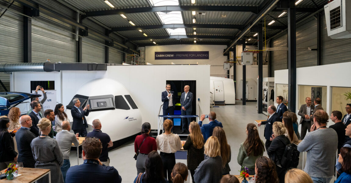 Im Beisein von zahlreichen geladenen Gästen eröffnete Lufthansa Aviation Training seine neueste Dependance in Brüssel.