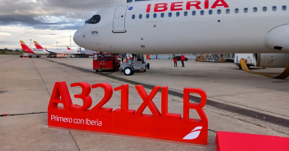 Am Tag vor dem Erstflug stellte Iberia ihre A321XLR in Madrid vor der versammelten Weltpresse vor. AERO INTERNATIONAL war mit dabei