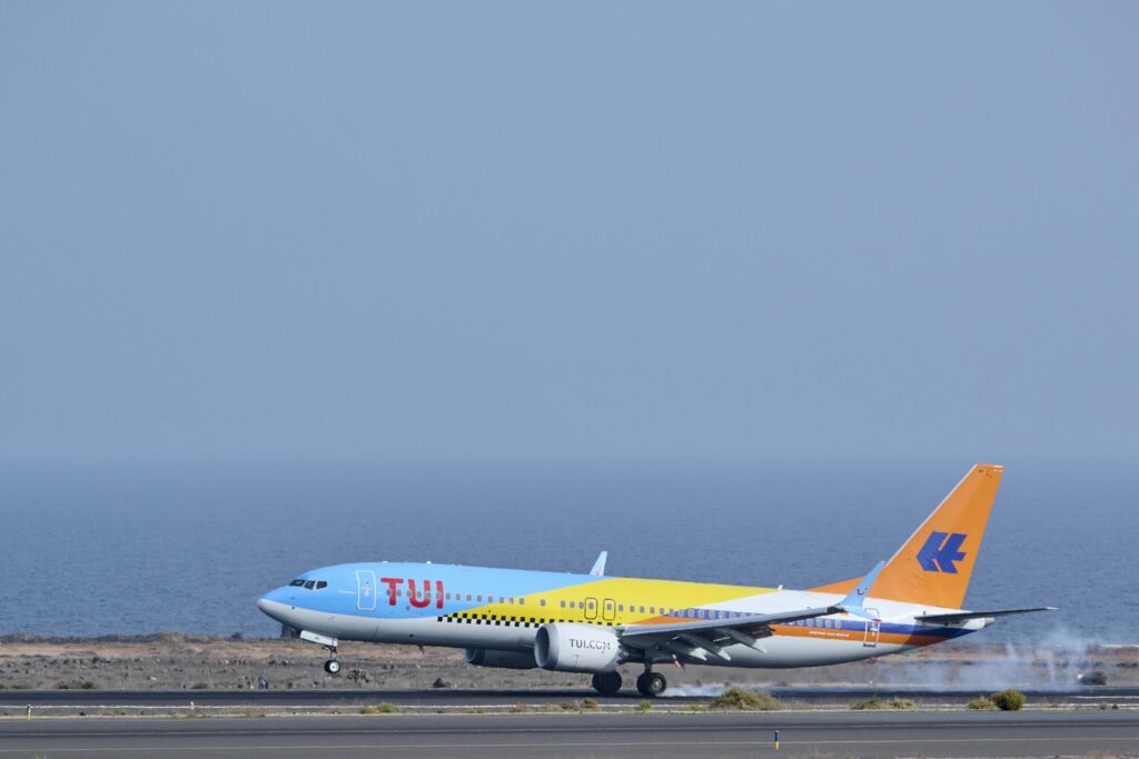 Die TUI fly "Fuerteventura".