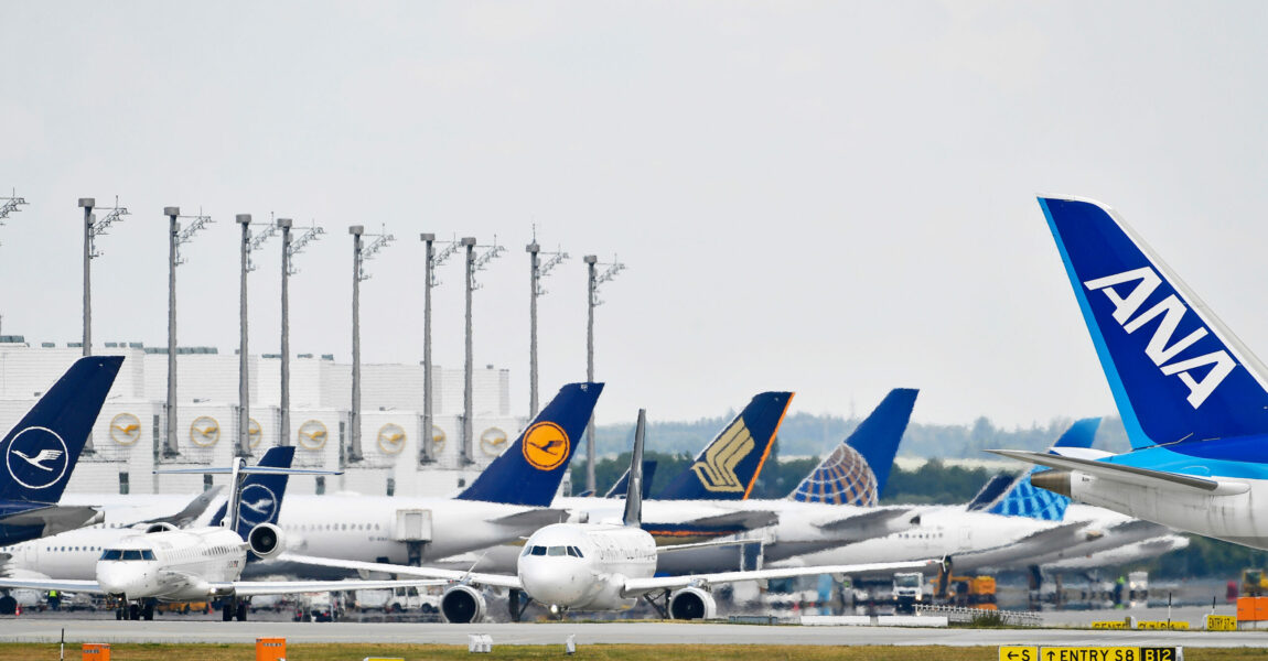 Vor allem deutsche Airlines schneiden bei der Studie schlecht ab.