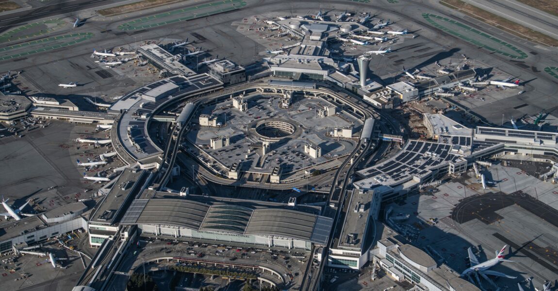 Der internationale Flughafen San Francisco modernisiert und erweitert derzeit Terminal 3.