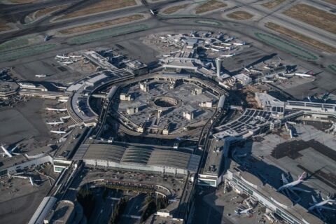 Der internationale Flughafen San Francisco modernisiert und erweitert derzeit Terminal 3.