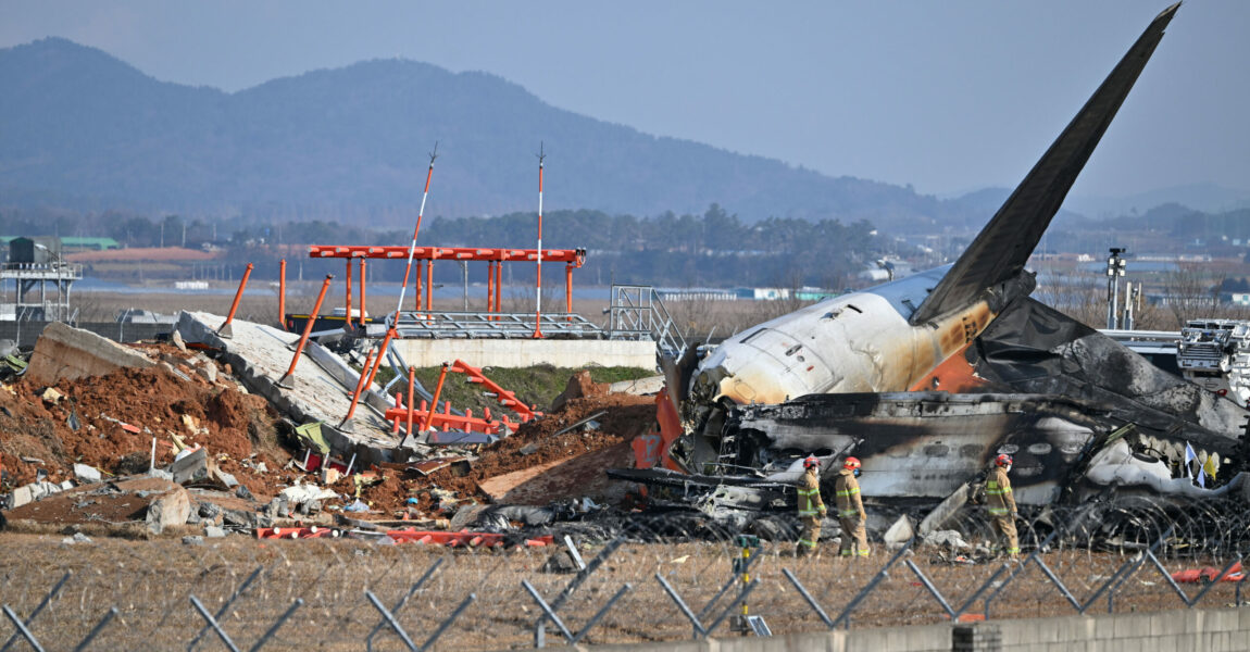 Bei einem Landeversuch auf dem Muan International Airport in Südkorea sind 179 Personen an Bord gestorben.