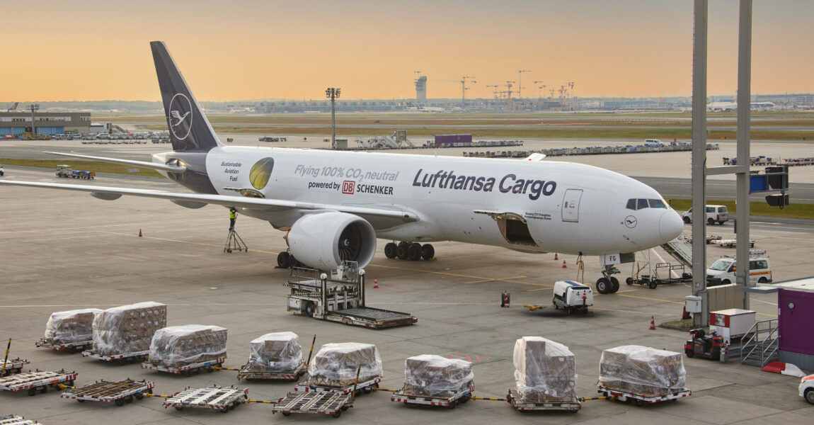 Boeing 777F der Lufthansa Cargo.