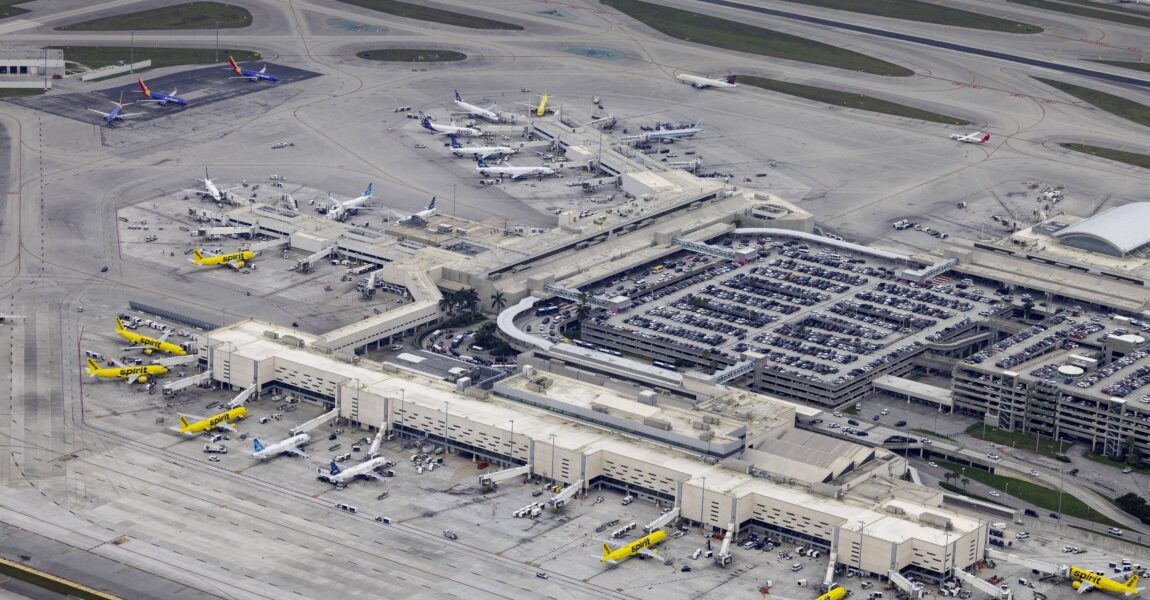 Der Fort Lauderdale-Hollywood International Airport ist mit rund 34,3 Millionen Passagieren die Nummer 17 in den USA.