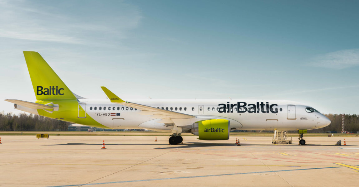 Die Lufthansa Group steigt bei AirBaltic ein, von der sie momentan regelmäßig A220-300 wetleast.