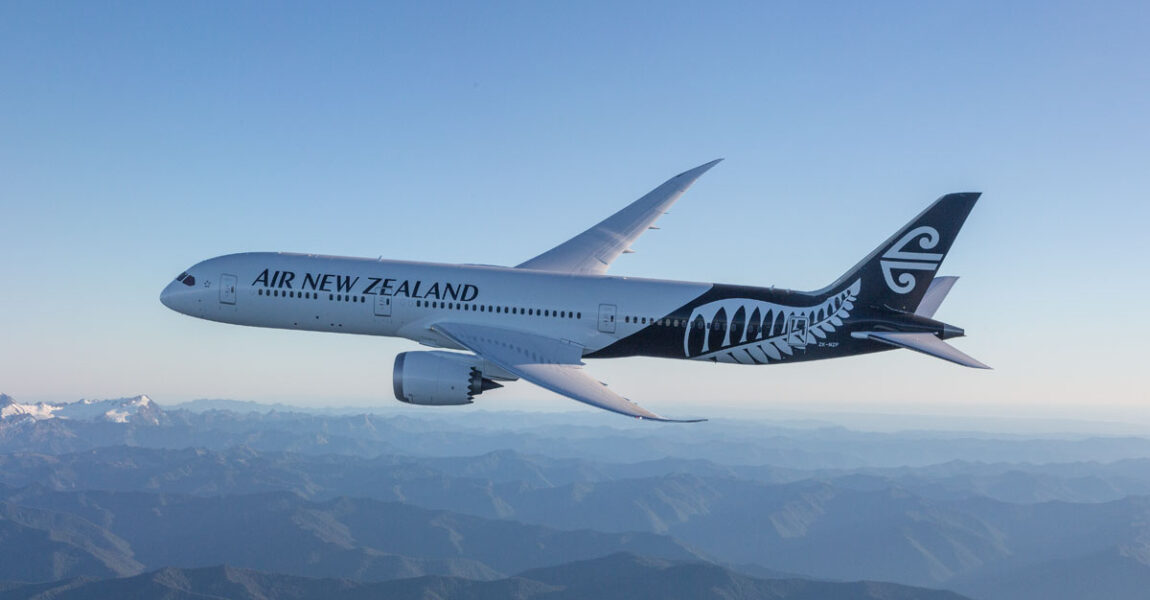 Air New Zealand ist vor allem aufgrund des geringen Flottenalters auf Platz 1 gerutscht. Hier eine Boeing 787-9.