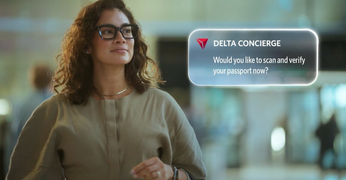 Delta Concierge: Delta Air Lines präsentierte auf der CES 2025 einen digitalen Reisebegleiter.