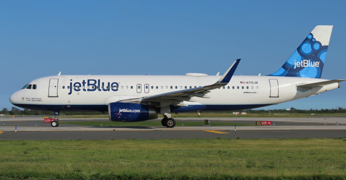 A320 von JetBlue.